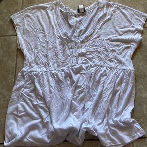 White Babydoll blouse